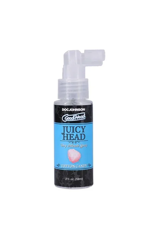 Doc Johnson – GoodHead – Juicy Head Dry Mouth Spray – Cotton Candy – 2 oz