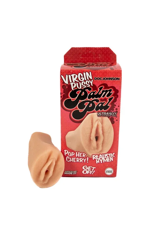 Doc Johnson – Virgin Pussy Palm Pal Stroker – Beige
