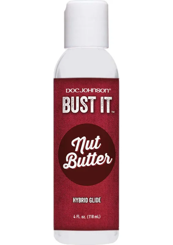 Doc Johnson Bust It Nut Butter | Realistic Cum-Like Lube | 4oz Bottle