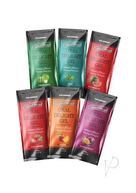 Doc Johnson GoodHead Oral Gel #2 6-Pack