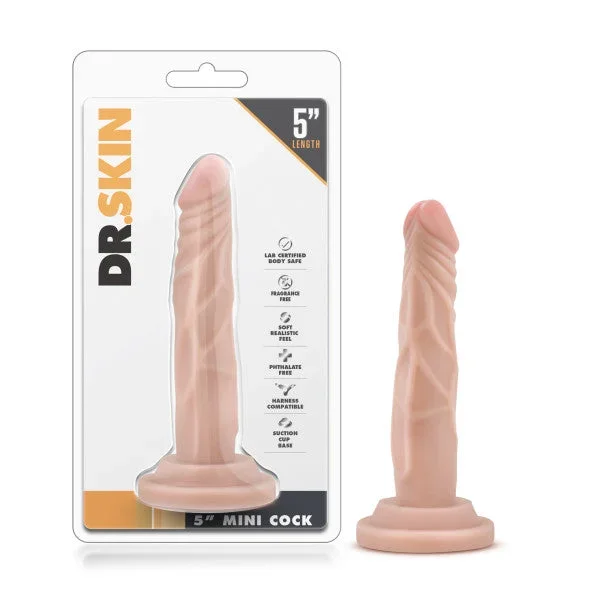 Dr. Skin 5” Mini Cock – Flesh 12.7 cm Dong