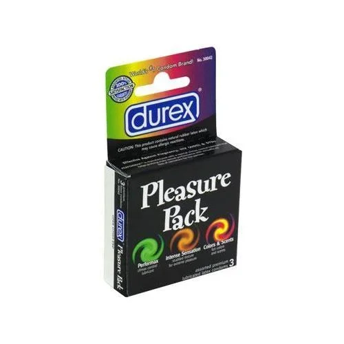 Durex Pleasure Pack 3pk