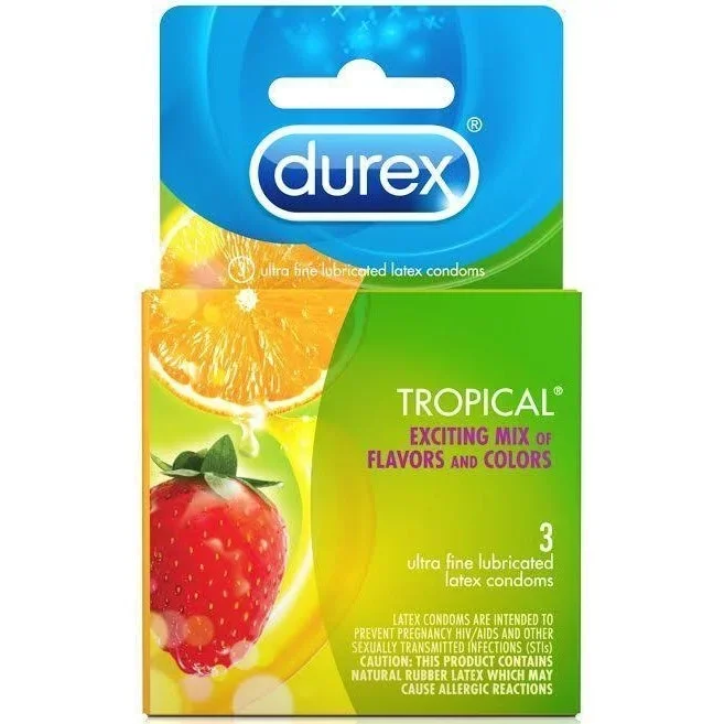 Durex Tropical 3 Pack