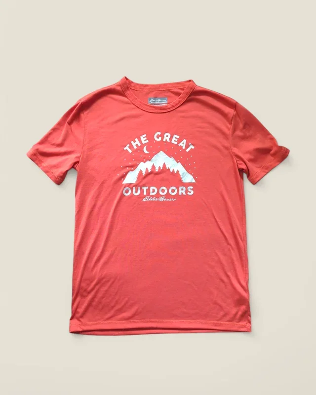 EDDIE BAUER ‘GREAT OUTDOORS’ SLEEP SHIRT 14/16Y PRE-LOVED