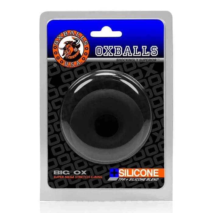 Enhance Your Pleasure with Big Ox Cockring Black Ice: A Versatile and Comfortable Choice