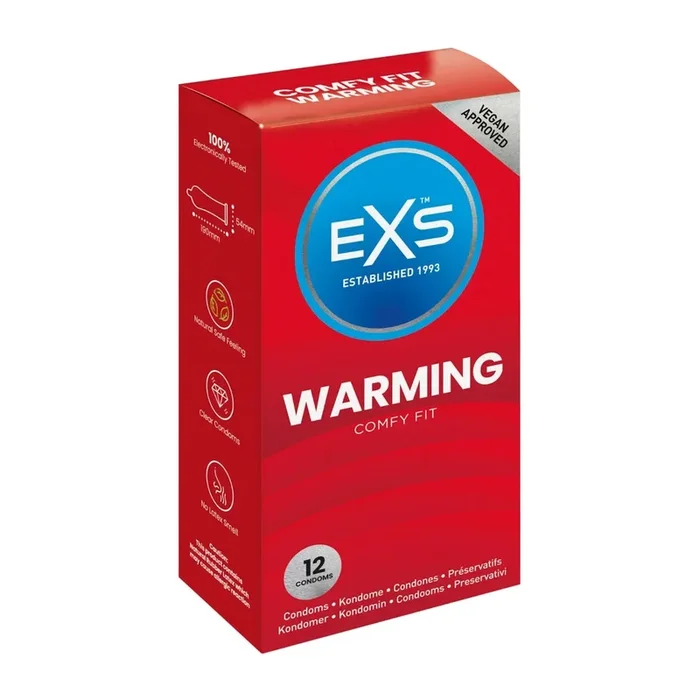 EXS Warming Condoms 12 Pack