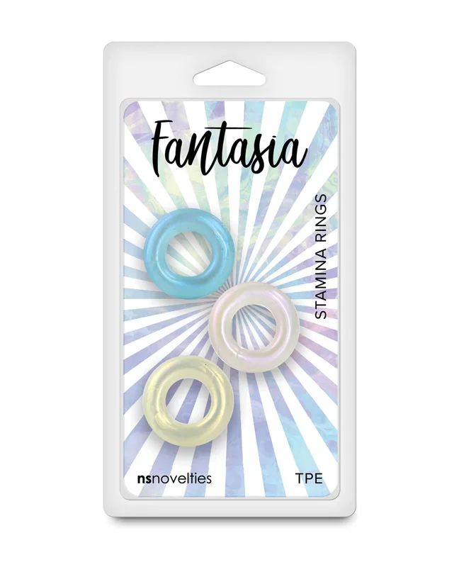 Fantasia Stamina Cock Rings – Multi Color