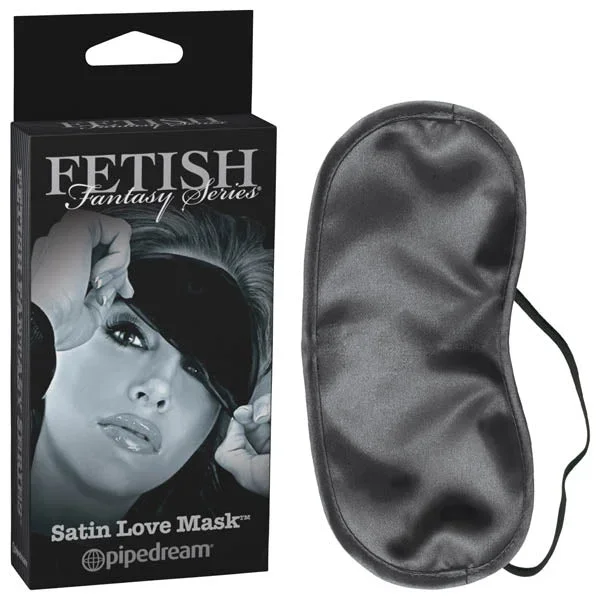 Fetish Fantasy Series Limited Edition Satin Love Mask – Black Eye Mask