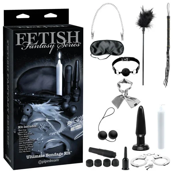 Fetish Fantasy Series Limited Edition Ultimate Bondage Kit – 11 Piece Set