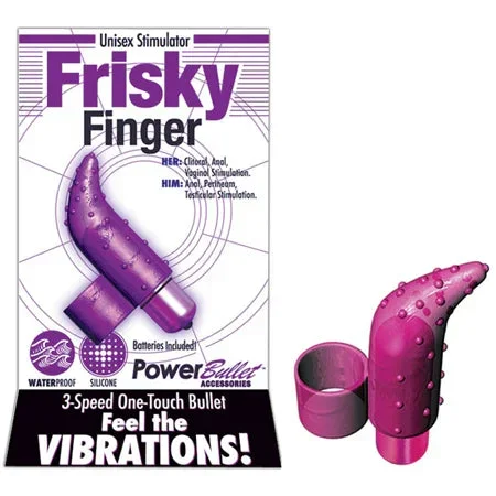 Frisky Finger Unisex Stimulator – Pink