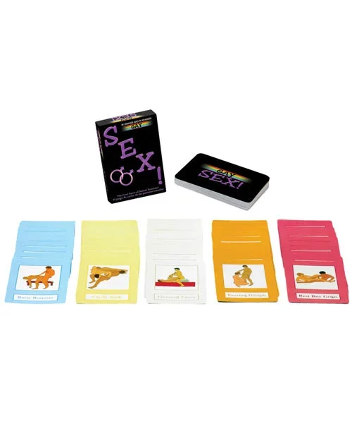 Gay Sex/ Sexo! Gay – Bilingual Card Game