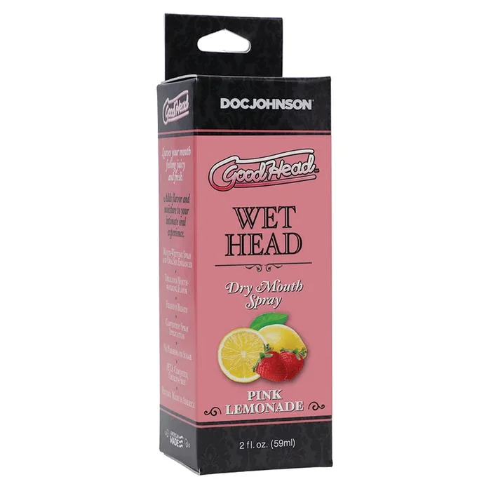 GoodHead Juicy Head Dry Mouth Spray – Pink Lemonade 2oz