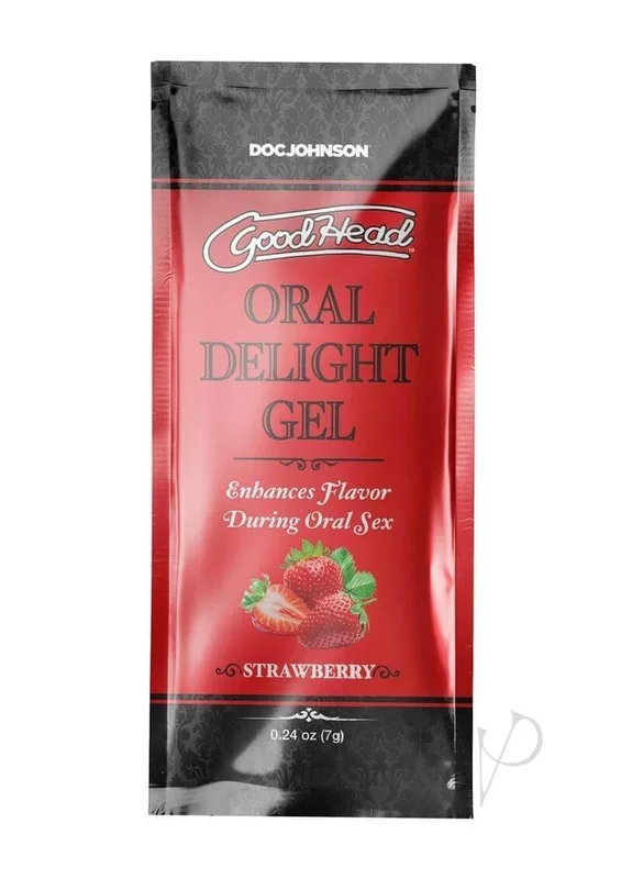 GoodHead Oral Delight Gel Strawberry – 48-Pack Bulk