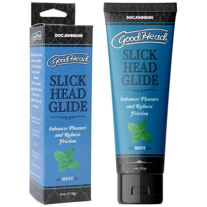 GoodHead Slick Head Glide – Mint – Mint Flavoured Lubricant – 120 ml Tube