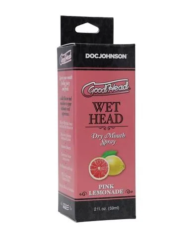 Goodhead Wet Head Dry Mouth Spray Pink Lemonade 2 Fl Oz