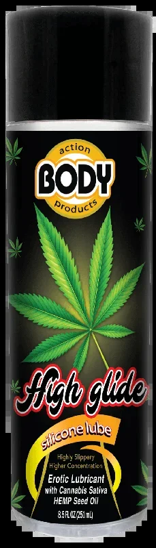 High Glide Erotic Lubricant 8.5 Oz Bottle from Body Action Products