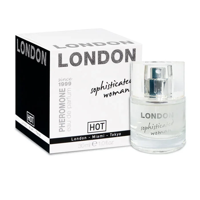 Hot Pheromone London – Sophisticated Woman – Pheromone Perfume for Women – 30 ml Bottle