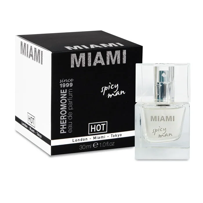Hot Pheromone Miami – Spicy Man – Pheromone Cologne for Men – 30ml