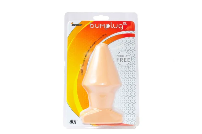 Ignite Line 40000 Series: Si Novelties Extra Large Butt Plug – Flesh with T-Base