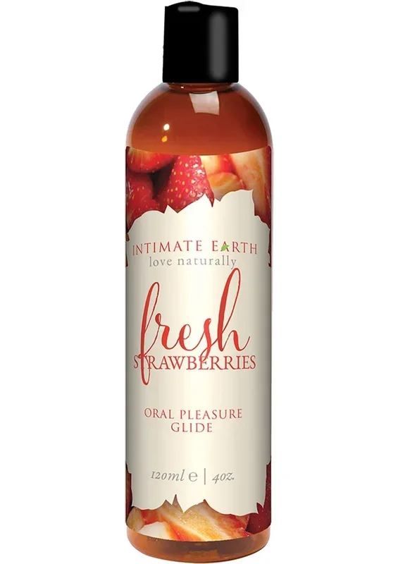 Intimate Earth Oral Pleasure Glide Lubricant Fresh Strawberries
