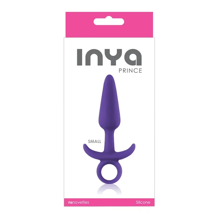 Inya Prince Small Purple Slim Tapered Anal Plug for Beginners