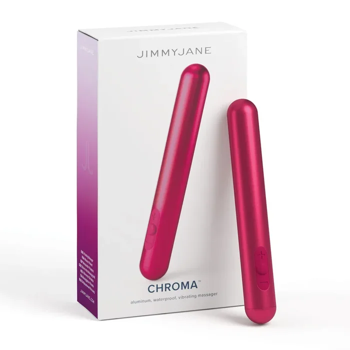 JimmyJane Chroma – Pink – Pink 14 cm USB Rechargeable Bullet
