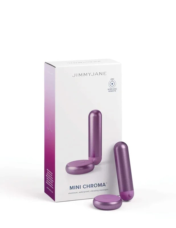 JimmyJane Mini Chroma Wireless Remote Purple Bullet Vibrator