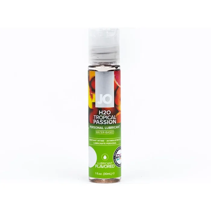 JO H2O Tropical Passion Flavored Water-Based Lubricant 1 oz.
