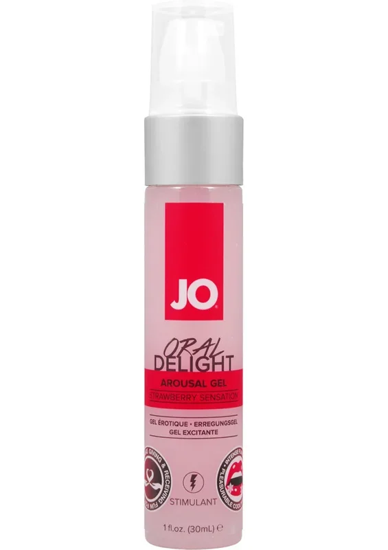 JO Oral Delight Flavored Arousal Gel Strawberry
