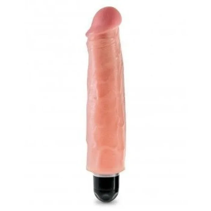 King Cock 7 In Vibrating Stiffy Light