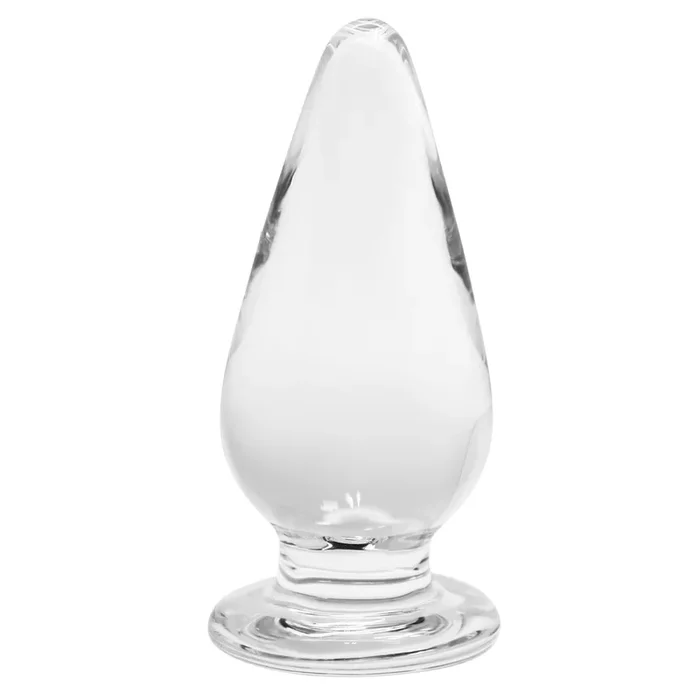 Large Glass Anal Plug