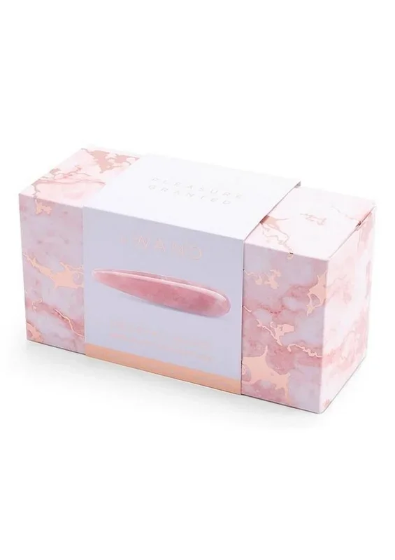 Le Wand Crystal Wand Probe with Silicone Ring – Rose Quartz