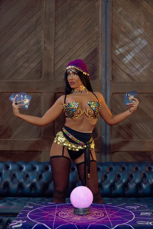 Leg Avenue Bedroom Ref Crotchless Keyhole Striped Teddy and Time-Out Whistle