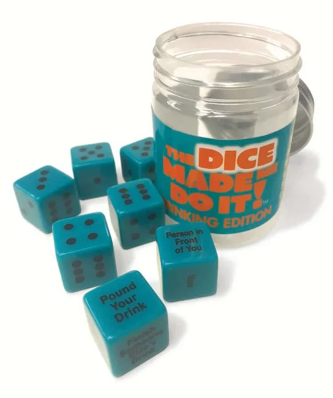Little Genie’s ‘The Dice Made Me Do It’ – Ultimate Drinking Dice Game for Adults