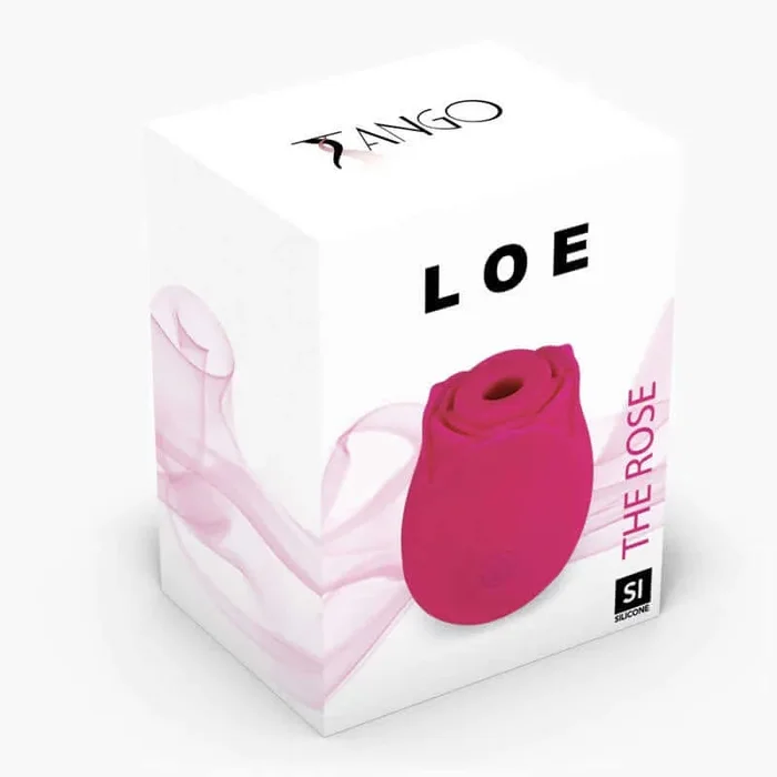 Loe The Rose Premium Suction Stimulator – Neon Pink by Freedom Novelties