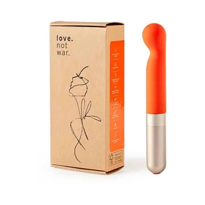 Love Not War Kama Orange Massager