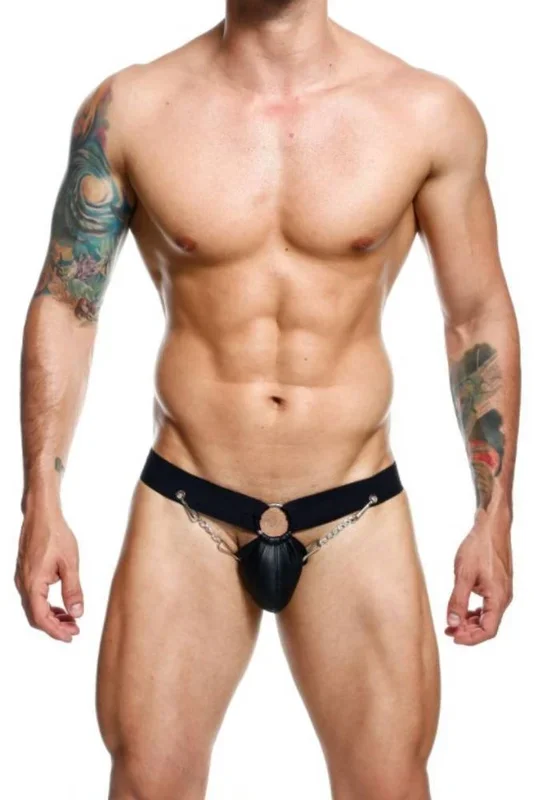 Male Basics – DNGEON – Chain Jockstrap – Black – OS – DMBL02