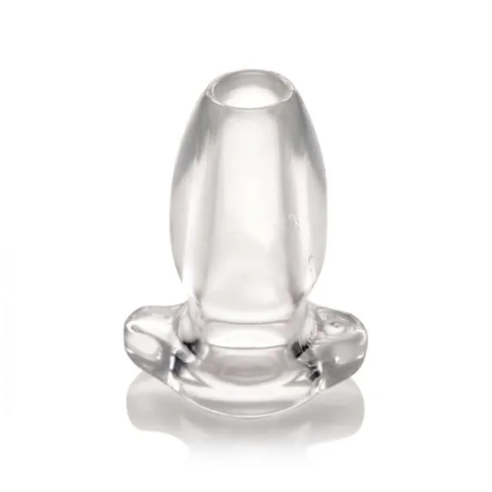 Master Series PeepHole Clear Hollow Anal Plug – Clear