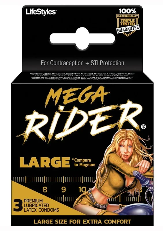 Mega Rider 3’s Condoms