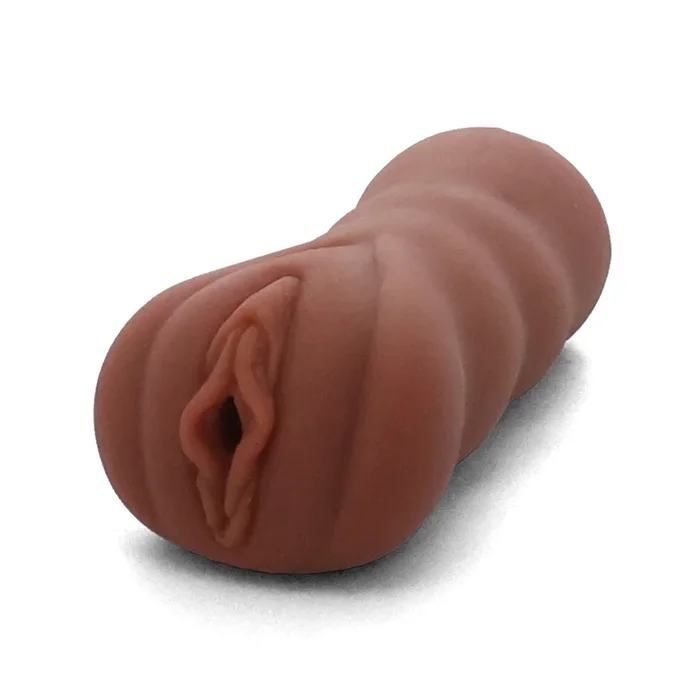 Megan Hand Held Male Masturbator – Brown