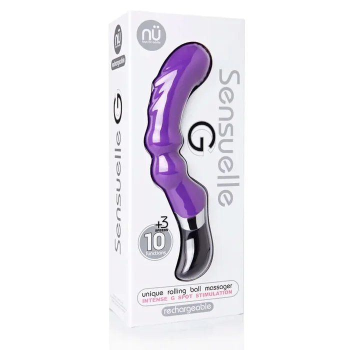 NU Sensuelle G 13-Function Rechargeable G-Spot Massager Purple