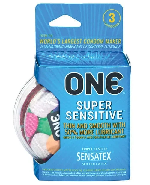 One Super Sensitive Condoms – Box Of 3