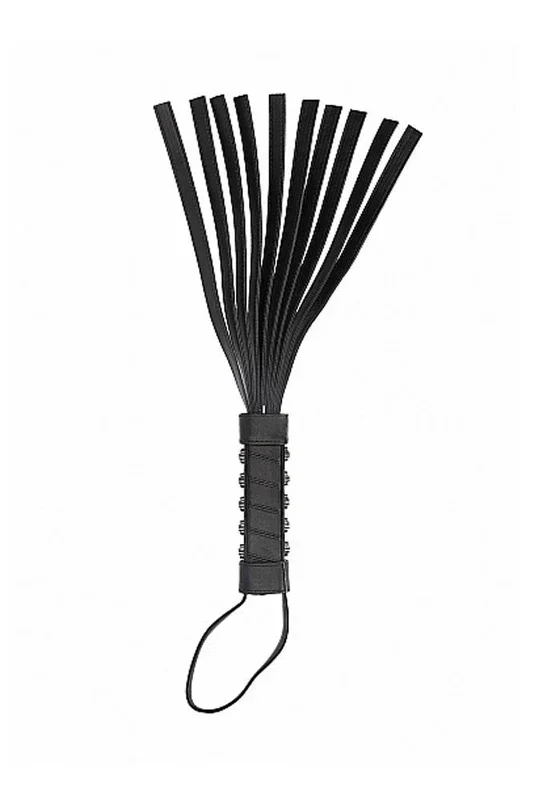 Ouch by Shots Toys – Skull Whip – Black