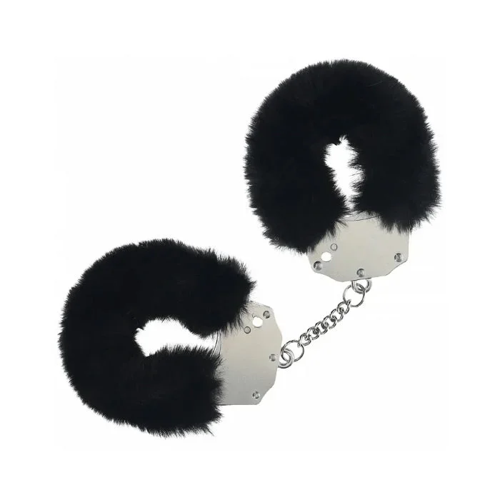 Ouch! Heavy-Duty Fluffy Adjustable Quick Release Handcuffs
