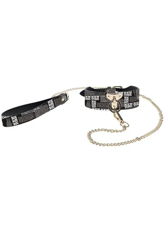 Ouch! Ny Collection Collar with Leash