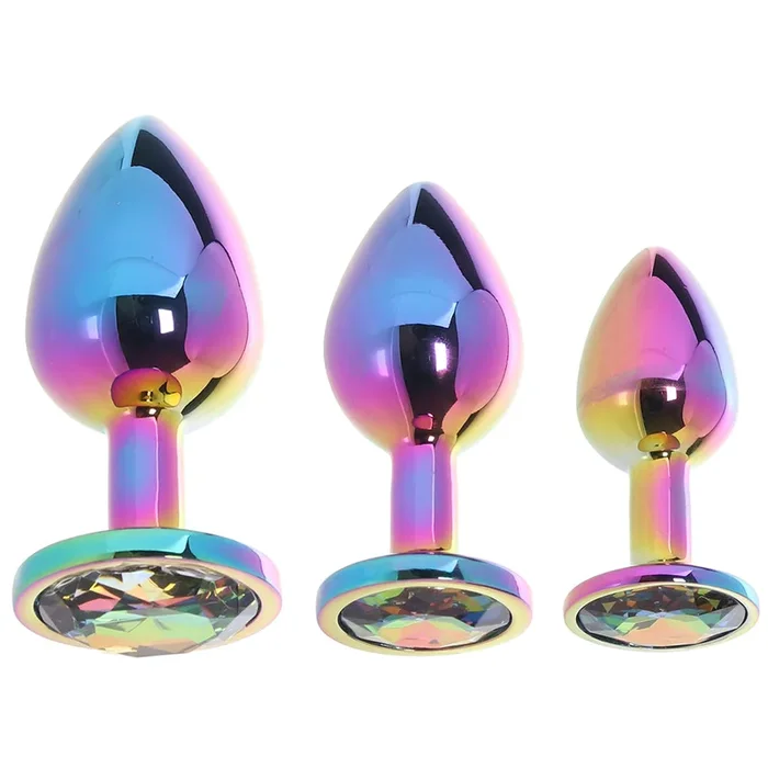 Ouch! Venice Collection Metal Anal Plug Set