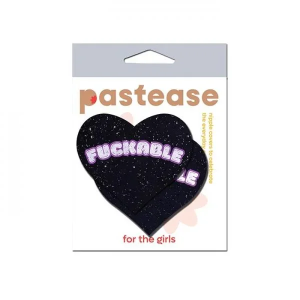 Pastease F*CKABLE Heart – Black/Pink