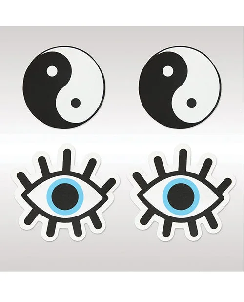Peekaboos Yin & Yang Pasties – 2 Pairs