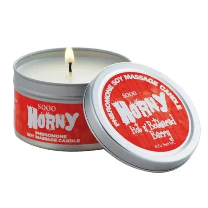 Pheromone Candle Soo Horny 4 Oz