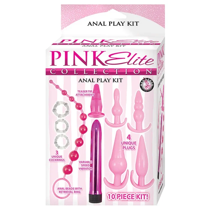 Pink Elite Collection Anal Play Kit – Pink